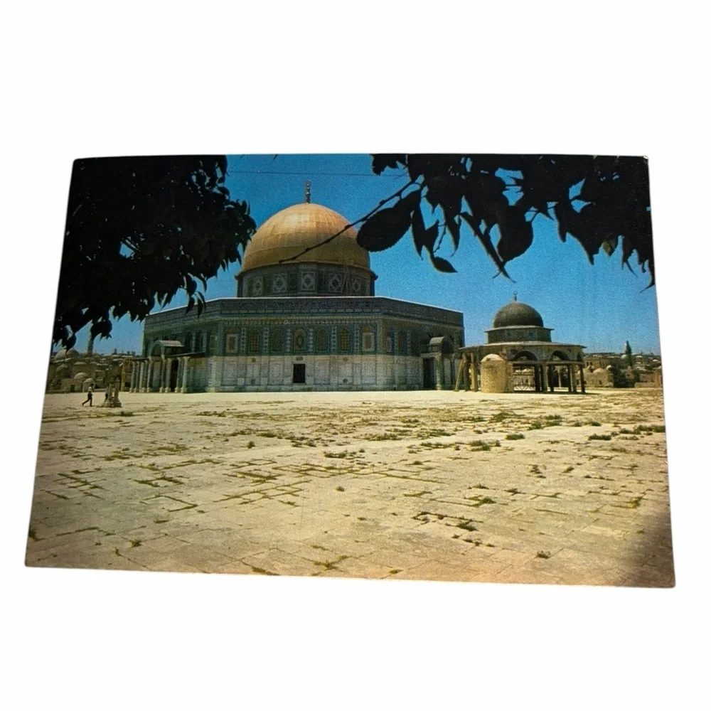 Dome of the Rock Jerusalem Postcard – Travel Landmark Art